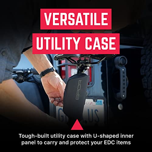 GPCA - Utility Case, Small Tool Bag with ABS Belt Clip and MOLLE Straps, Versatile Belt Pouch for Your Jeep, Car or Bike, Tough-Built Tool Case for Glasses, Keys, EDC Tools and More - Image 2