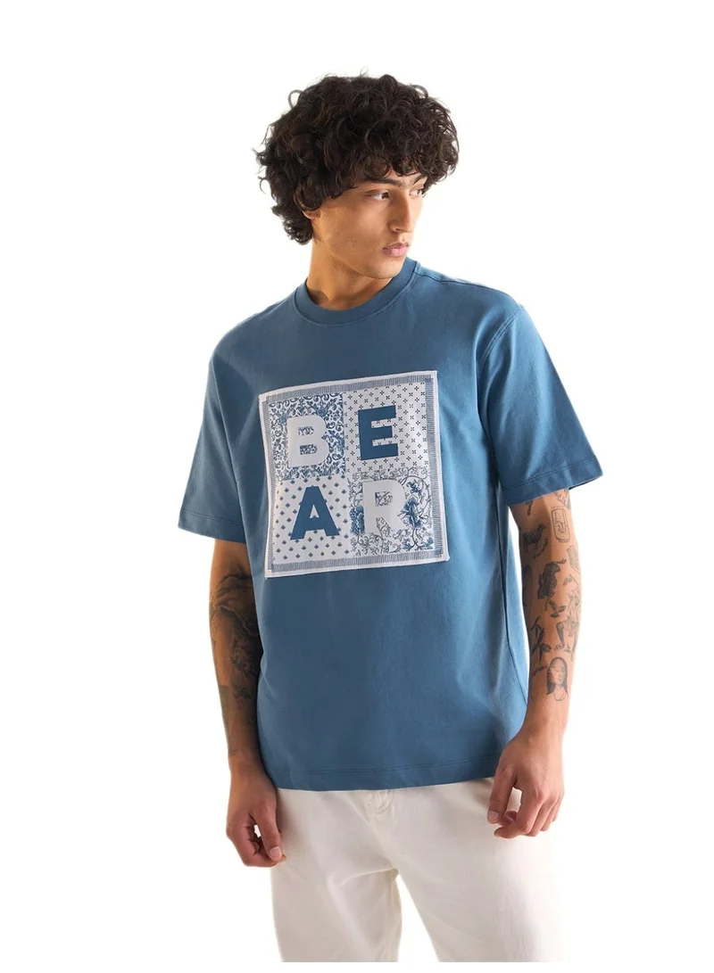 THE BEAR HOUSE Men’s Cotton T-Shirt – Soft, Breathable & Comfortable, Perfect for Casual Wear, Ideal for Everyday & Summer