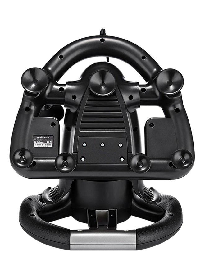 PXN V3II Racing Game Steering Wheel With Brake Pedal - Image 2