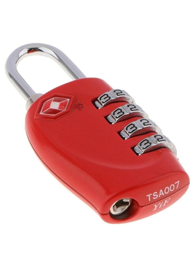 MORANO 4 Digit Travel Lock for Suitcases Backpack Luggage Password Travel Lock, TSA Approved Luggage Locks  - Image 4