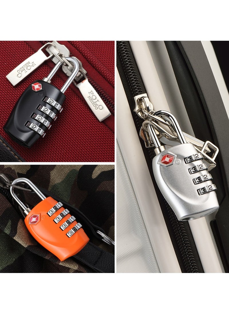 MORANO 4 Digit Travel Lock for Suitcases Backpack Luggage Password Travel Lock, TSA Approved Luggage Locks  - Image 5