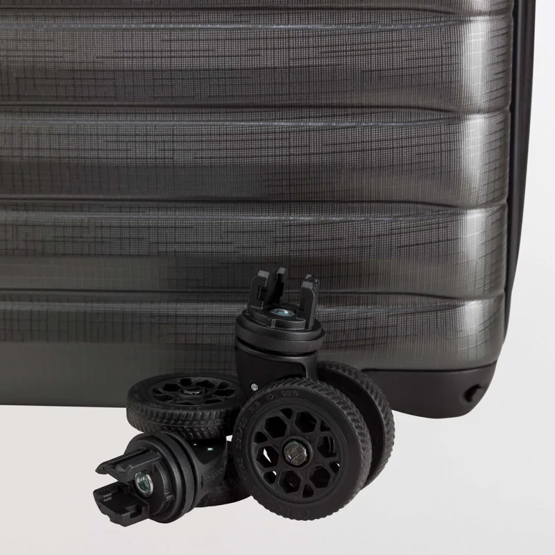Carpisa  Hard Trolley S Twice Go Gunmetal  | Best Price UAE