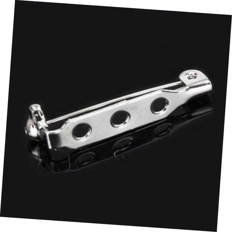 38mm Metal Safety Brooch Pins Fashion Catch Pin for Clothing 100pcs Simple Design - Image 4