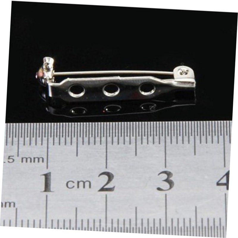 38mm Metal Safety Brooch Pins Fashion Catch Pin for Clothing 100pcs Simple Design - Image 2