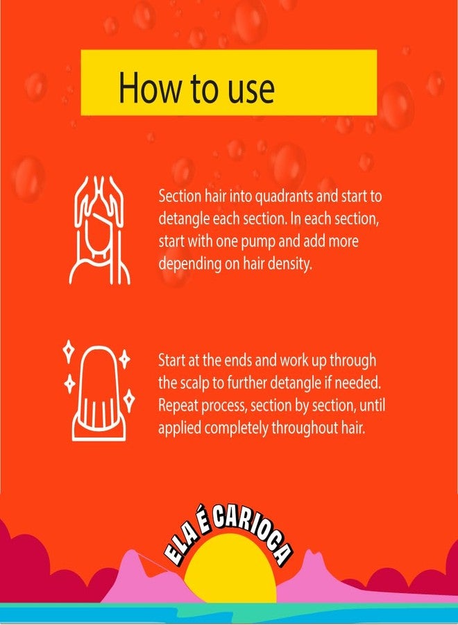 Lola From Rio - Ela E Carioca - 3ABC Curl-Defining Cream, Boost hydration, Minimize Frizz, Provide Soft, Flexible Control for 3ABC Curl Type 17.64 Fl Oz - Image 4