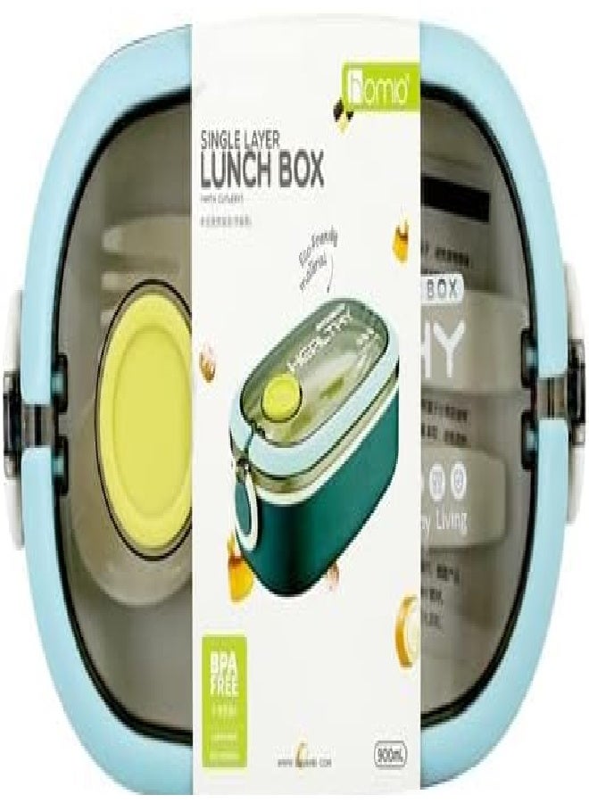 Leak-Proof Reusable Lunch Box with Cutlery for Adults & Kids, 3-Pack - Image 2