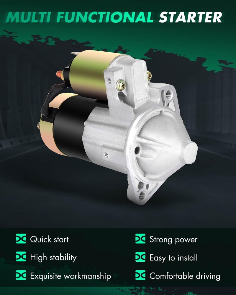 SCITOO New Starter fit 2004-2009 for Mitsubishi Eclipse Galant Lancer Outlander 1810A001 M0T20671 - Image 2