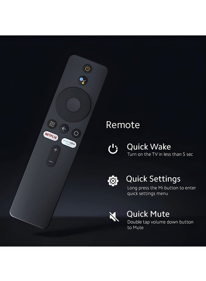 Remote Control Compatible for Xiaomi Mi TV Stick/MI Box 4S 4K, Replacement Remote Control for Xiaomi Mi TV Stick with Bluetooth and Voice Control - Image 3