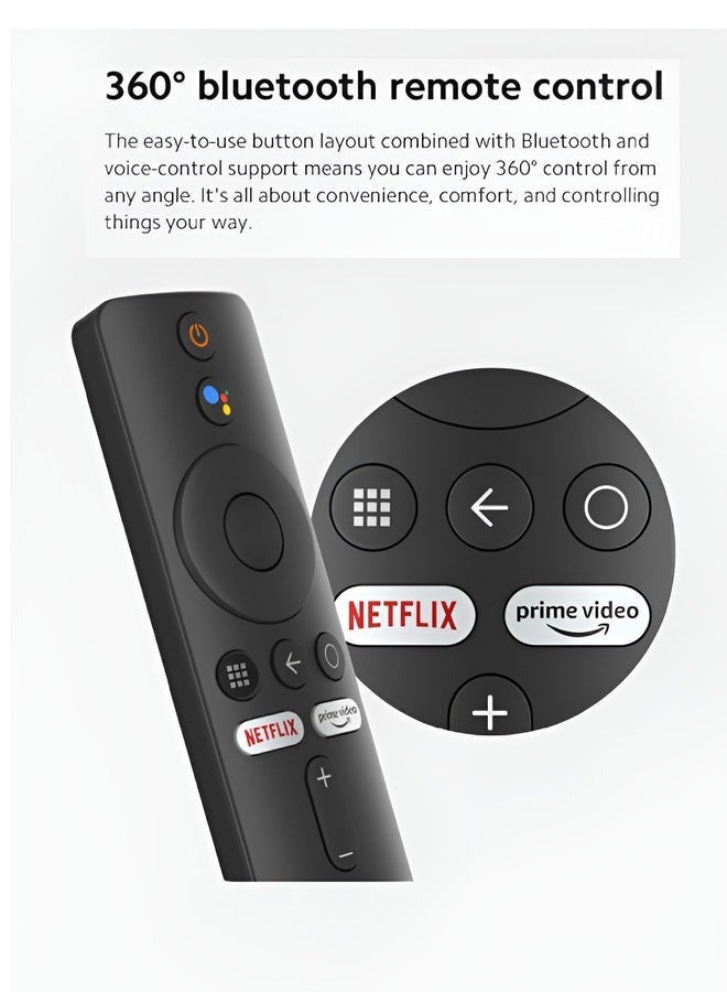 Remote Control Compatible for Xiaomi Mi TV Stick/MI Box 4S 4K, Replacement Remote Control for Xiaomi Mi TV Stick with Bluetooth and Voice Control - Image 4