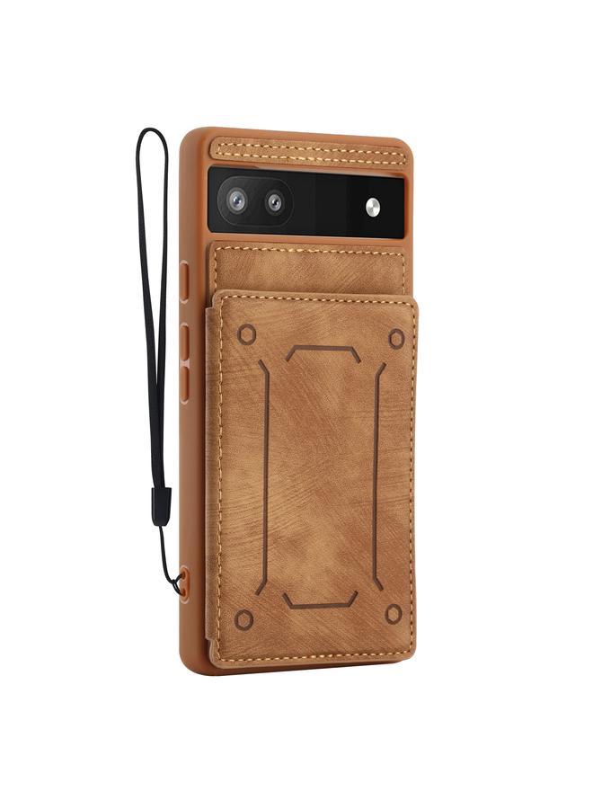 زبون جراب لهاتف Google Pixel 6a Dream غطاء خلفي مغناطيسي مع محفظة للبطاقات - Image 2