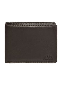 NIBEMINENT Genuine Leather Designer Wallet Brown  - Image 1