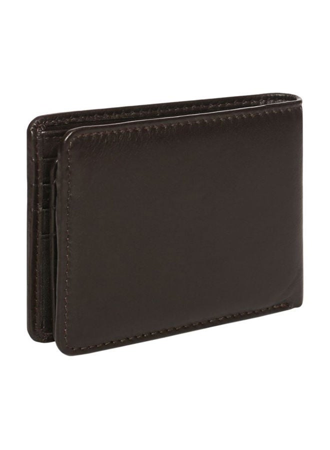 NIBEMINENT Genuine Leather Designer Wallet Brown  - Image 2