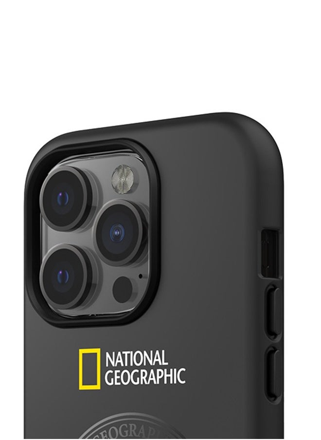 NATIONAL GEOGRAPHIC National Geographic Global Seal Double Protective Case (iPhone 14) - Black  - Image 4