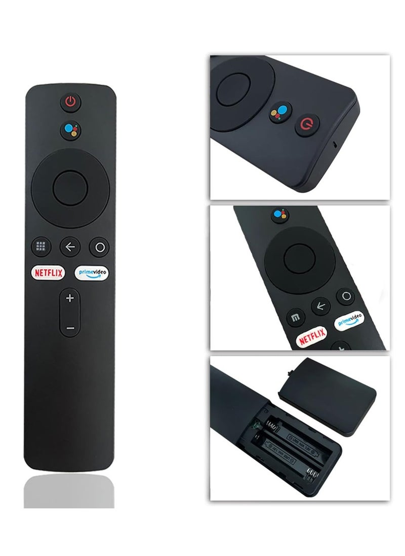 ELTRAZONE - Bluetooth Voice Remote Control Replacement for Xiaomi Mi Box S, Mi Box 4X, Mi Box 4S 4K, Mi TV Stick – XMRM-00A Model Compatible with Android TV, Smart Assistant Voice Search, Wireless Pairing, Lightweight Design, Quick Navigation - Image 1