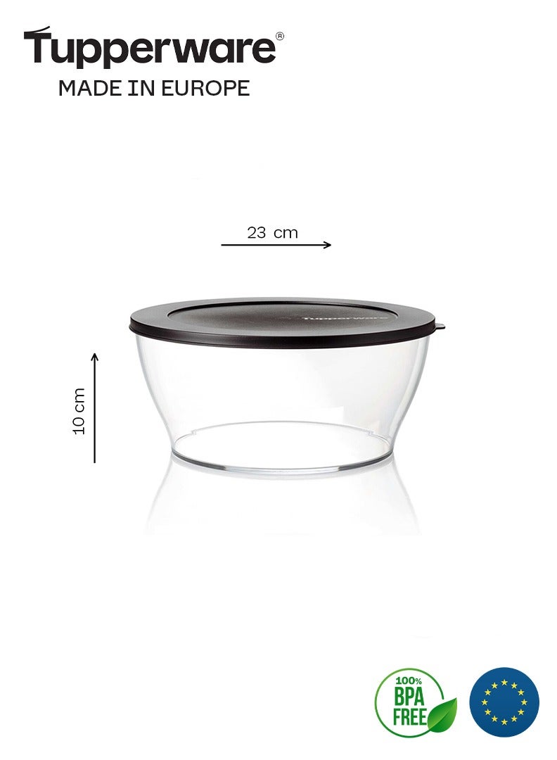 Tupperware وعاء تقديم شفاف إيكو+ من تابروير سعة 2.4 لتر - Image 2