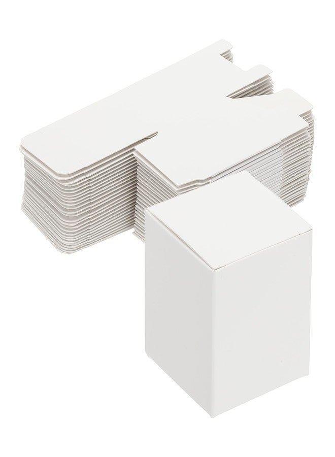 PATIKIL Gift Boxes with Lids, 25 Pcs 2x2x2 Inch Paper Kraft Favor Boxes Bridesmaid Cardboard Gift Wrap for Presents Wedding Graduation Holiday Birthday Craft, White - Image 1