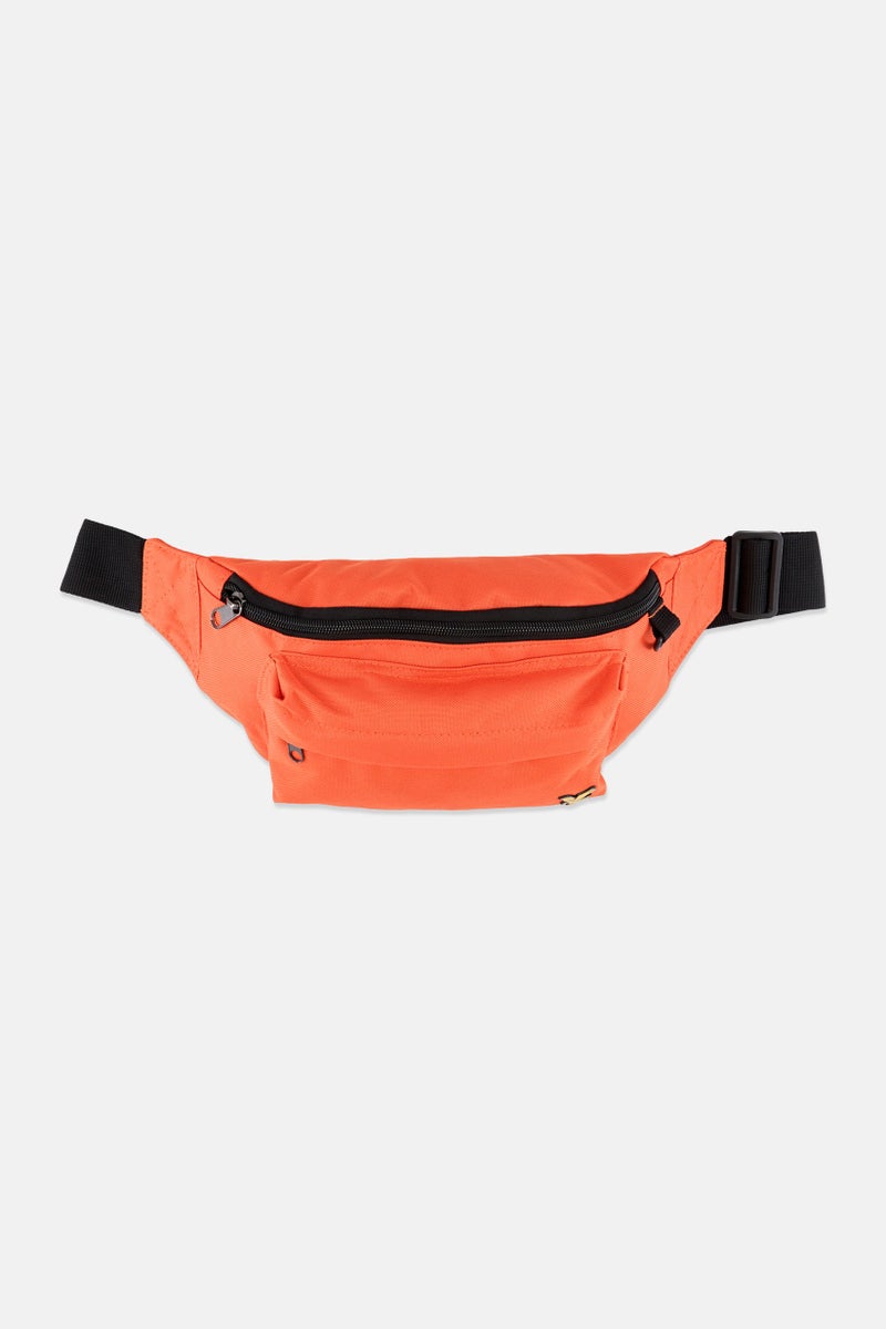 Lyle & Scott Men Brand Logo Fanny Pack 16 H x 43 L x 6 W cm, Orange Combo  - Image 1