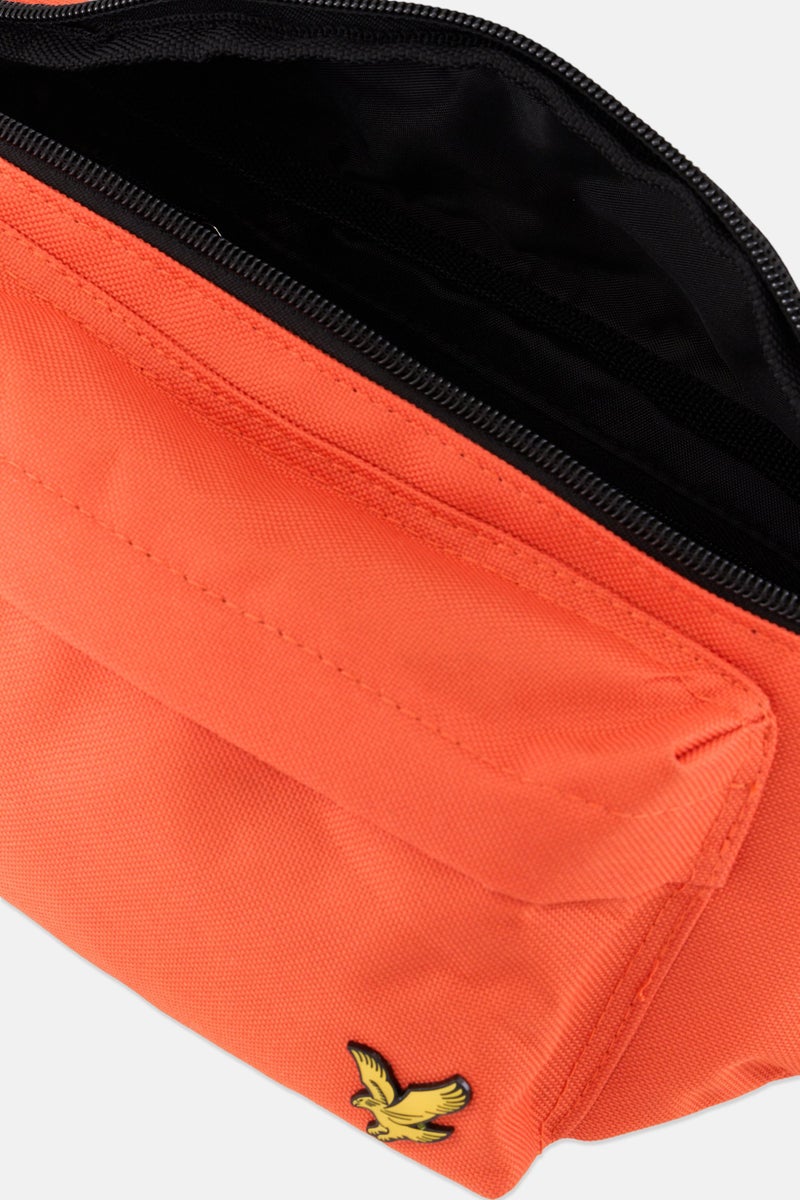 Lyle & Scott Men Brand Logo Fanny Pack 16 H x 43 L x 6 W cm, Orange Combo  - Image 4