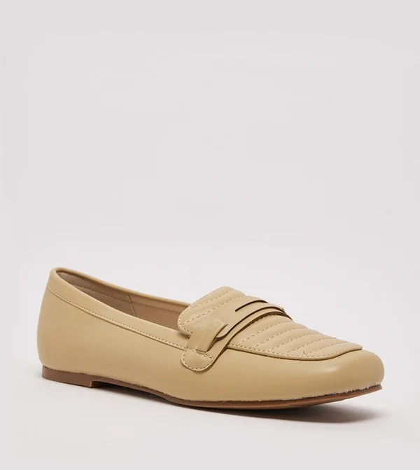 D-MOC Quilted Slip-on Loafers
