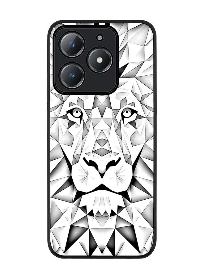 Stylizedd For Realme C63 / Realme C61 4G Case,Slim fit Camera Protection, Shockproof Thin Phone cover  - Poly Lion - Image 1