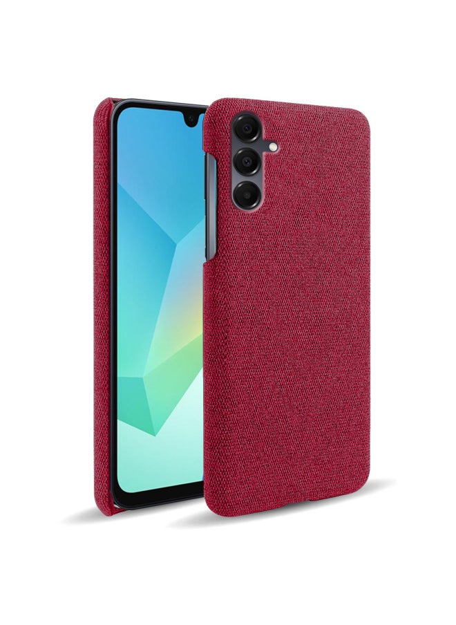 Generic - For SamsungA36/A16 Mobile Phone Case S24FE Cloth 5G Leather Case Drop-resistant S25Ultra Protective Case PC Hard Case-Color:Blue-Applicable Models:For SamsungS21 Fe - Image 1