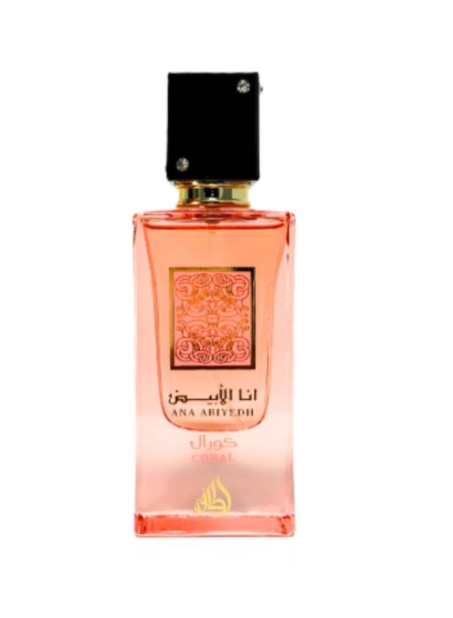Lattafa Unisex Ana Abiyed Coral EDP Spray 2.04 oz Fragrances - Image 1