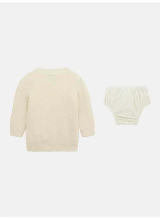 GUESS Kids Sweater Dress And Pantie Sets