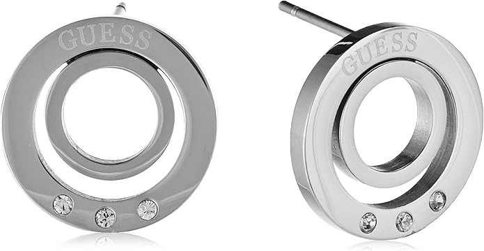 GUESS LADY ER STUD CIRCLES EARRINGS  - Image 1
