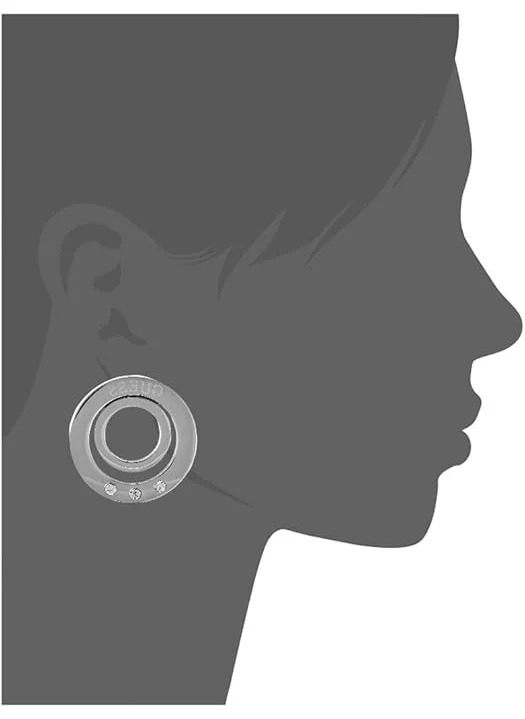 جس LADY ER STUD CIRCLES EARRINGS