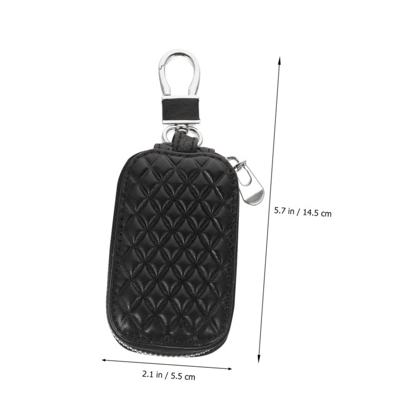 1 Car Remote Key Protective Case Compact Design Stylish Full Scratch Prevent Carbon Key Cover Shell - Image 5
