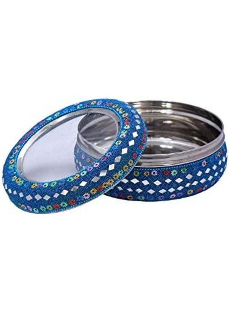 QUESERA Decorated Katordan Steel Box - Image 1