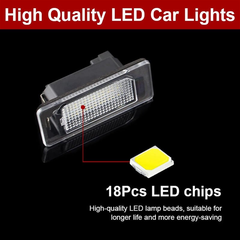 Vuzmode 2Pcs LED License Plate Light - Image 4