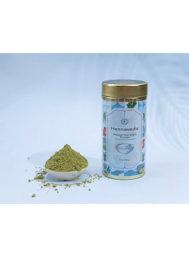 Hennaveda Natural Hair Wash Powder 100G - Image 2