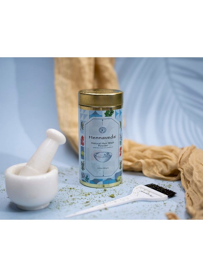 Hennaveda Natural Hair Wash Powder 100G - Image 4
