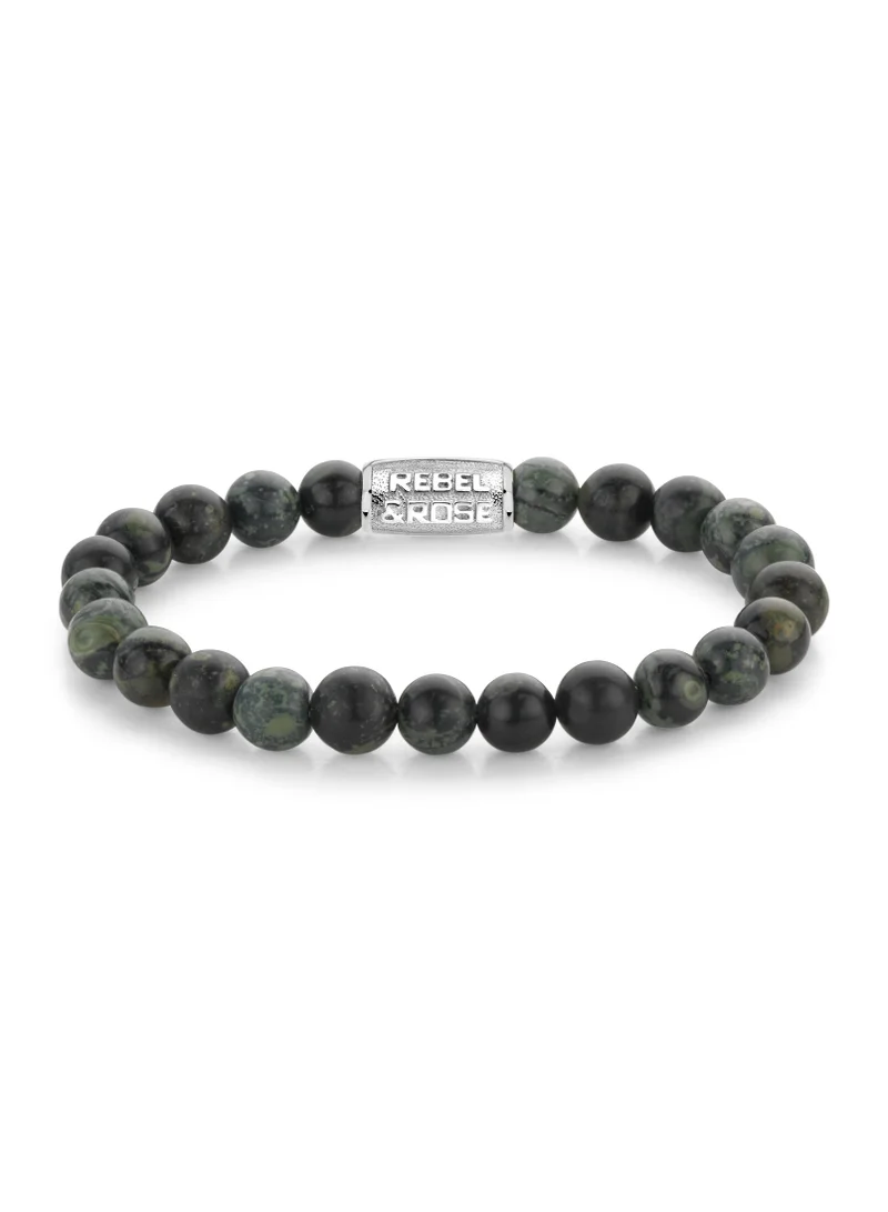 Rebel & Rose Green Rocks - 8mm