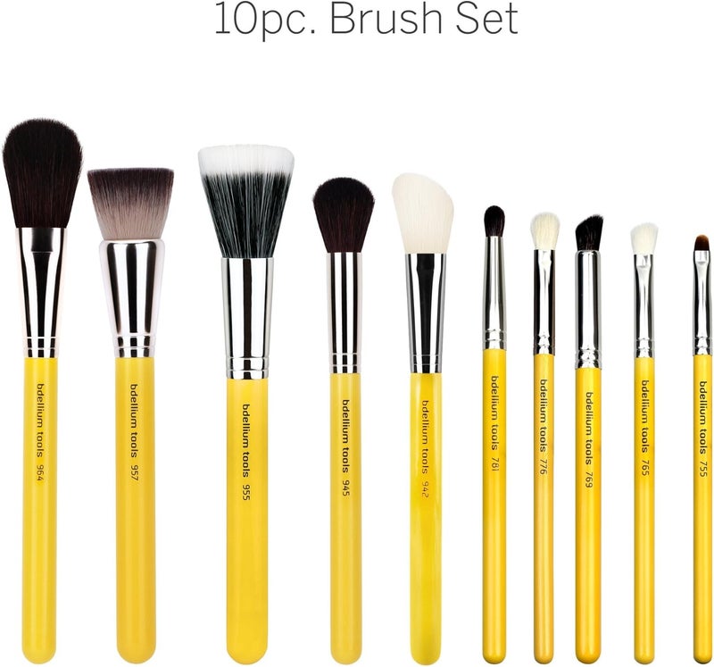 Bdellium Tools Studio Mineral 10 Piece Makeup Brush Set - Image 2