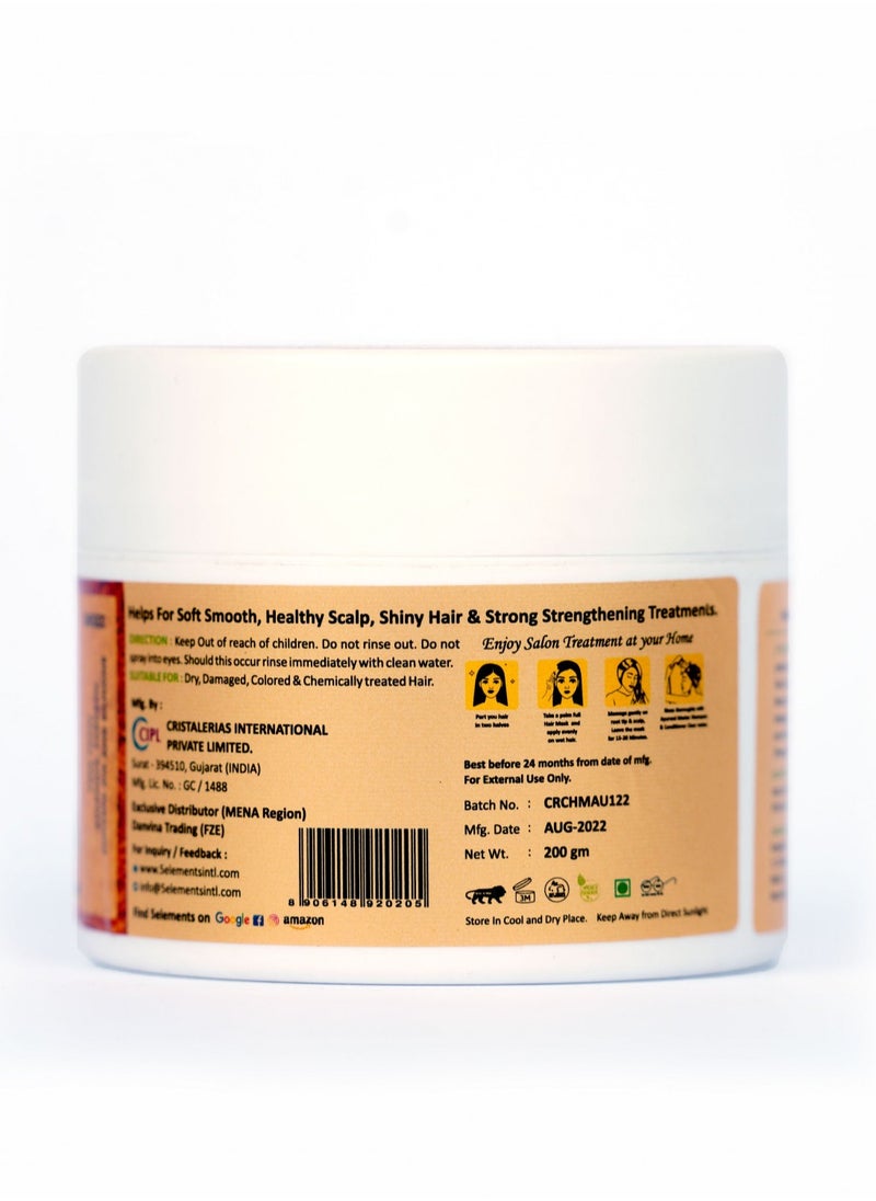 AYURVED MASTER - RHASSOUL RED CLAY 100% Organic Natural HAIR MASK (FOR SOFT, SMOOTH HEALTHY SCALP, SHINY AND STRONG HAIR) | 200GM - Image 1