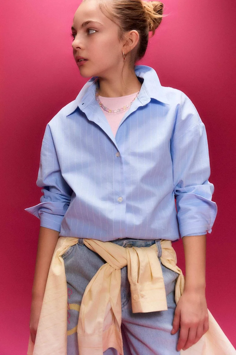 Defacto Girl Poplin Shirt