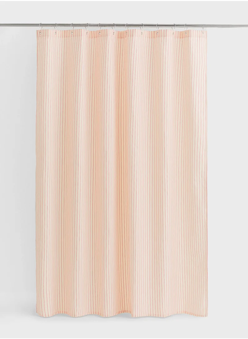 H&M Striped Shower Curtain