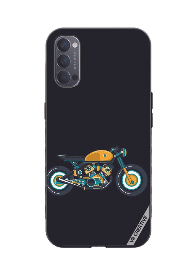 VR CREATIVE Protective Case Cover For Oppo Reno4 Pro 5G Bullet Design Multicolour - Image 1