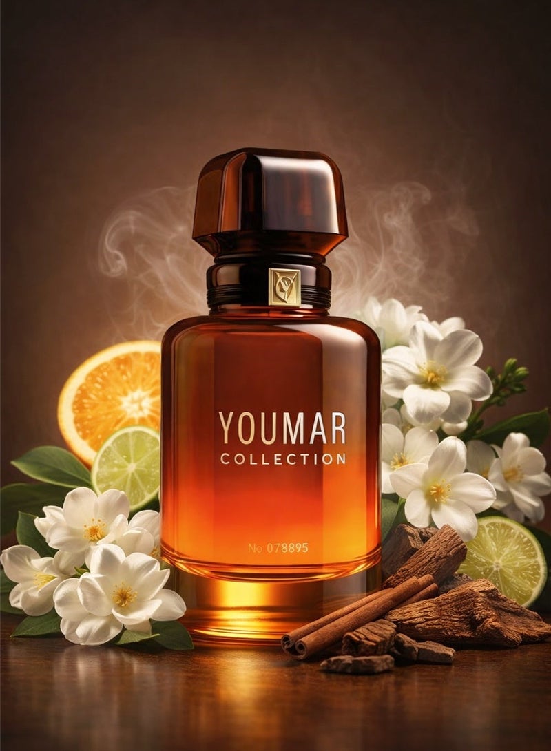 YOUMAR Cacao Floral Perfume for Women 100ml – Youmar Collection No. 0005 Eau De Parfum | Long-Lasting Sweet Cacao, Tuberose & Patchouli Fragrance | Premium Feminine Scent - Image 1