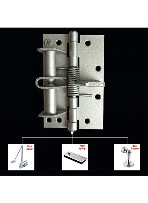 Jeni hub - Jeni hub Multifunctional Spring Positioning Automatic selfClosing Door Kitchen Cabinet Hinges with Screws - Image 1
