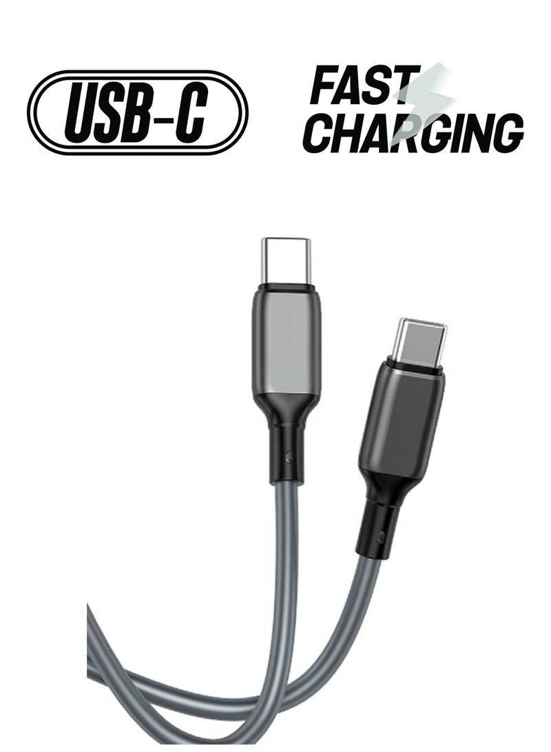 Modos C31L Premium Quality Cable 5A Type C 1000mm Grey - Image 1