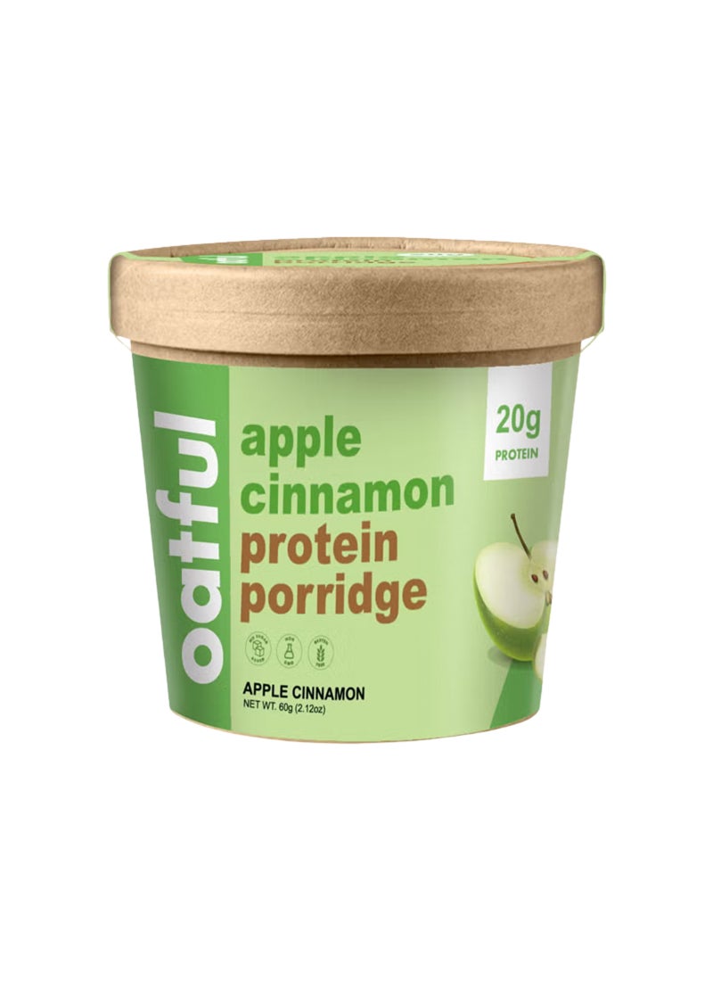 Oatful Apple Cinnamon Protein Porridge Cups - Image 1