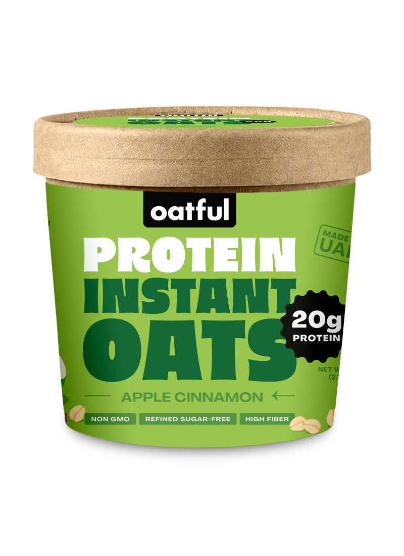 Oatful Apple Cinnamon Protein Porridge Cups - Image 1