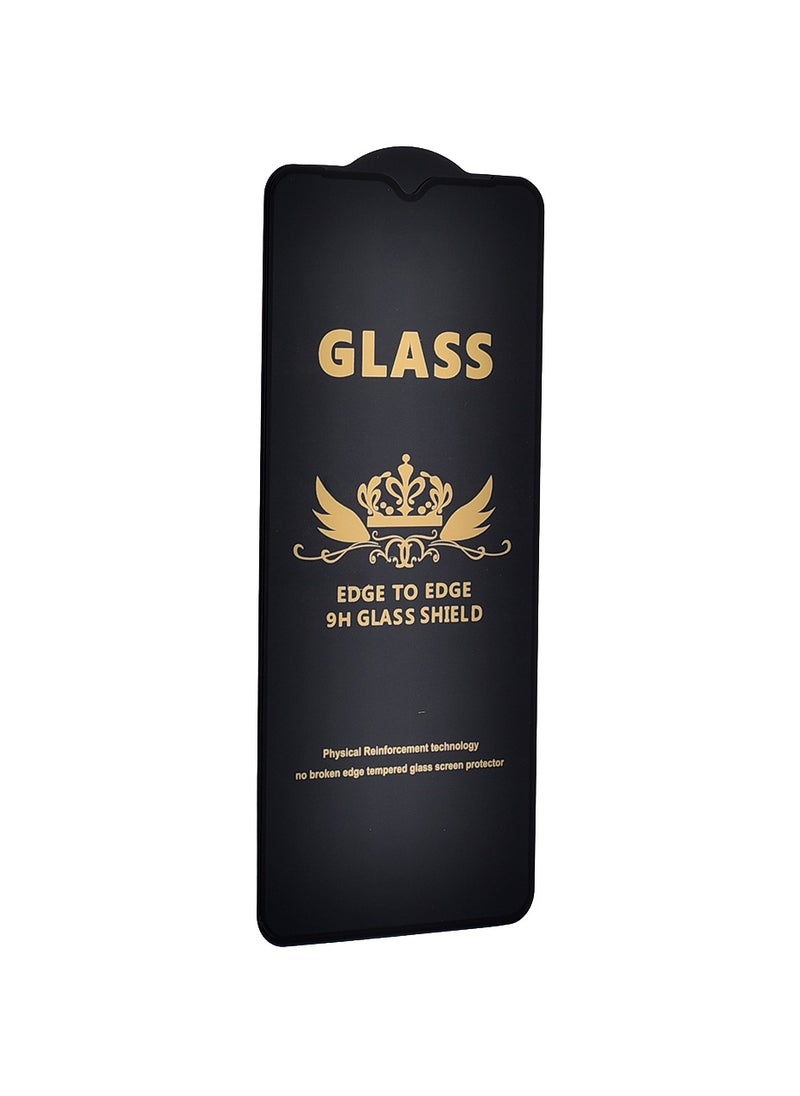 G-Power 9H Tempered Glass Screen Protector Premium With Anti Scratch Layer And High Transparency For Samsung Galaxy A12 6.5 Inch Set Of 3 Pieces - Transparent