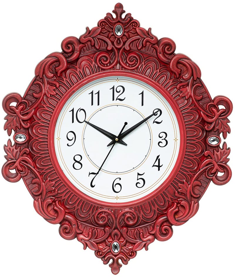 Harbour Analog Latest Stylish New Models Wall Clock for Home Living Room Hall Bedroom (Size Height 48 CM X Width 41 CM)- Home Decor Big Size Wall Clock -911MKJH2 - Image 2