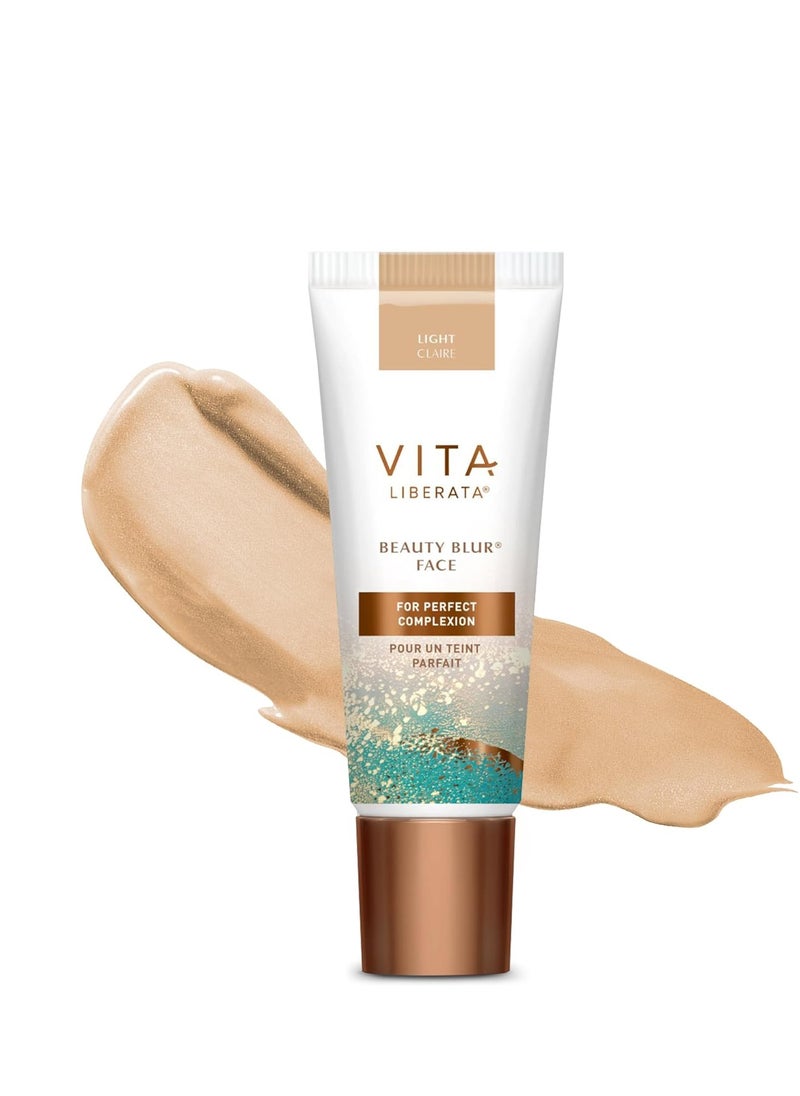 Vita Liberata Vita Liberata Beauty Blur Face, CC Cream, Flawless Complexion, Radiant Glow, Evens Skin Tone, Full Coverage Foundation, Hydrating & Customizable, New Packaging  - Image 1