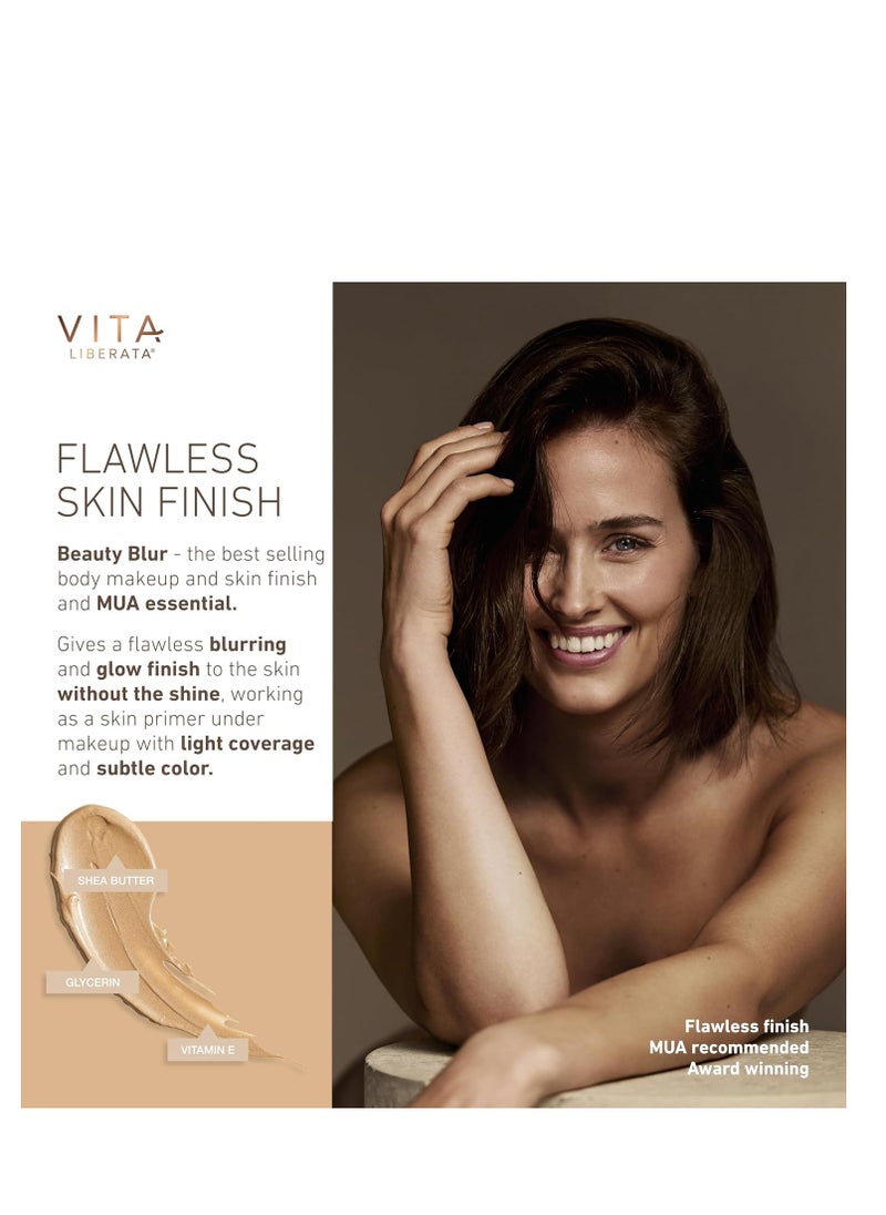 Vita Liberata Vita Liberata Beauty Blur Face, CC Cream, Flawless Complexion, Radiant Glow, Evens Skin Tone, Full Coverage Foundation, Hydrating & Customizable, New Packaging  - Image 3