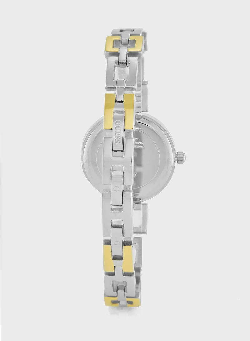 GUESS Lady G Steel Strap Analog Watch